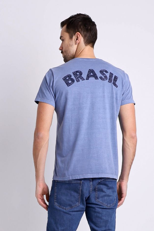 Camiseta Brasil Azul Real